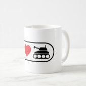 Mug I Love Panzer (Devant droit)