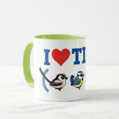 Mug I Love Paridae EU (Devant gauche)