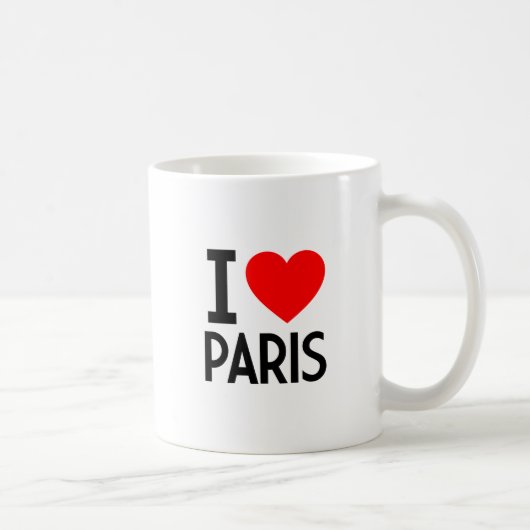 Mug I Love Paris (Droite)