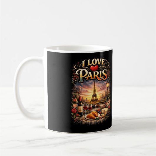 Mug I Love Paris (Gauche)