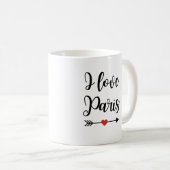 Mug "I Love Paris" Koffiemok (Voorkant rechts)