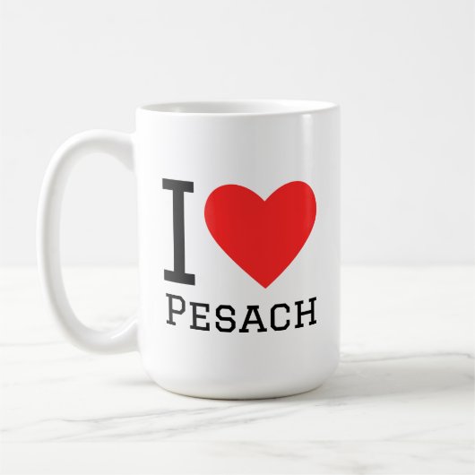 Mug I love Pesach (Gauche)