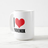 Mug I love Phoenix (Devant gauche)