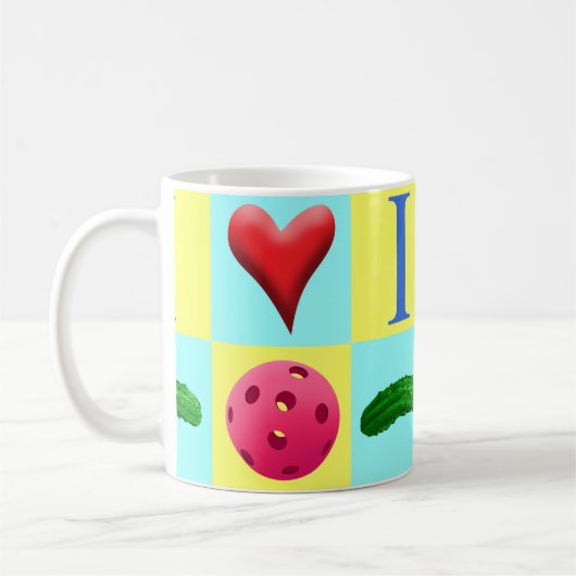 Mug I Love Pickleball (Gauche)