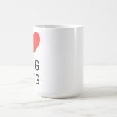 Mug I love ping pong (Centre)