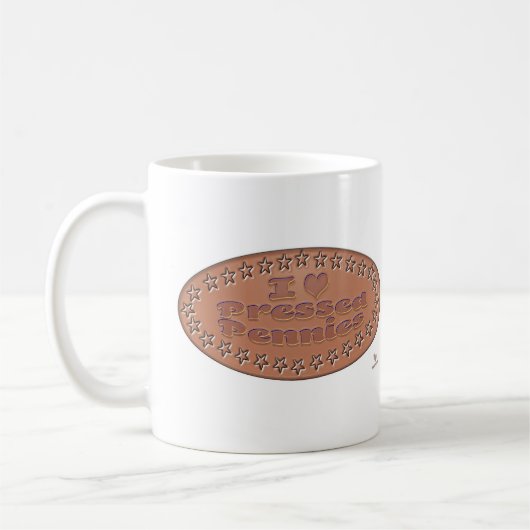 Mug I Love Pressing Pcoton Fun Collector Logo (Gauche)