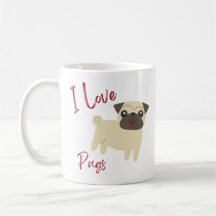 Mug I Love Pugs 