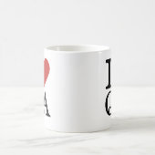 Mug I ❤️ Love QA - Département de l'assurance qualité  (Centre)