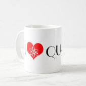Mug I Love Quarks (Devant gauche)