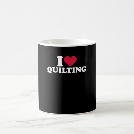 Mug I Love quilting Premium (Centre)