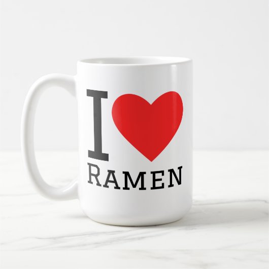 Mug I love ramen (Gauche)