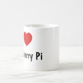 Mug I Love Raspberry Pi (Centre)