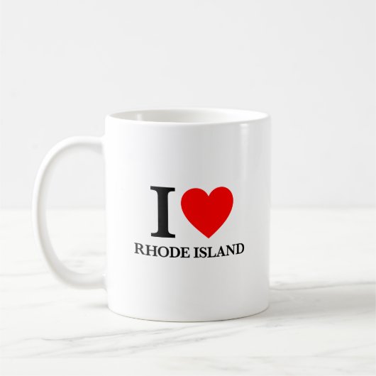 Mug I Love Rhode Island (Gauche)