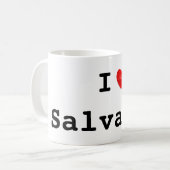 Mug I love Salvador (Devant gauche)