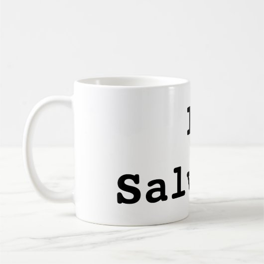 Mug I love Salvador (Gauche)