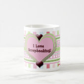 Mug I Love scrapbooking (Centre)