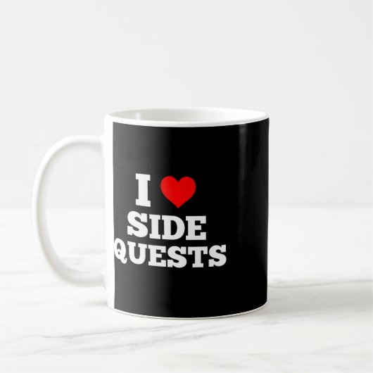 Mug I Love Side Quests - Sidequesting Edm Rave Gamer 1 (Gauche)