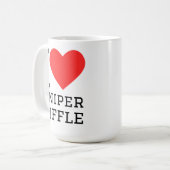 Mug I love sniper riffle (Devant gauche)