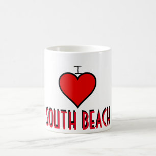 Mug ~I Love South Beach~ MUG, PERSONNALISER IT!