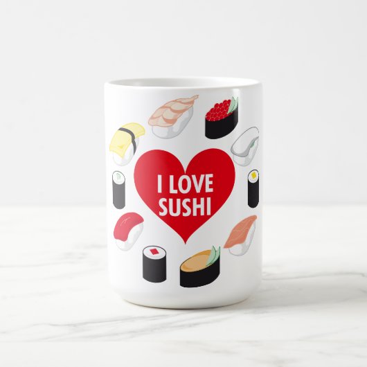 MUG I LOVE SUSHI (Centre)