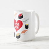 MUG I LOVE SUSHI (Devant droit)