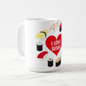 MUG I LOVE SUSHI (Devant gauche)