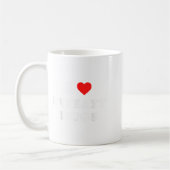 Mug I Love Sweaty Hugs Marathon Watching Tee  (Gauche)