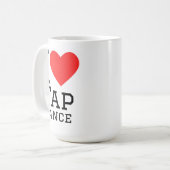 Mug I love tap dance (Devant gauche)