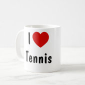 Mug I Love Tennis (Devant gauche)