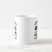 Mug I Love the Smell Coffee Funny Witch Halloween (Centre)