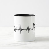 Mug I Love Theatre - Drama Masques Heartbeat (Centre)