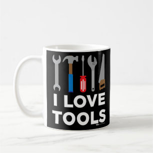 Mug I Love Tools Handyman et Carpenter
