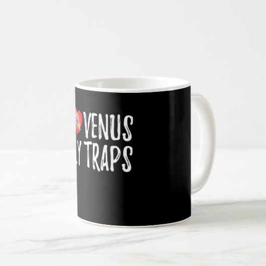 Mug I Love Vénus Flytrap Carnivore Bite Me (Devant droit)
