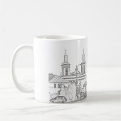 Mug I Love Volkovysk Biélorussie Architecture Cathédra (Gauche)