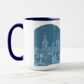 Mug I Love Volkovysk Biélorussie Architecture Cathédra (Gauche)