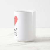 Mug I love whale shark (Centre)