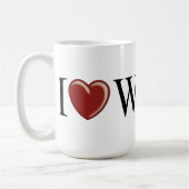 MUG I LOVE WITCHES (Gauche)