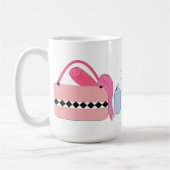 Mug I Love Yoga with Yoga Gear (Gauche)