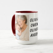Mug I Love You Grandma | Grandparents Day (Devant gauche)