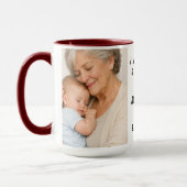 Mug I Love You Grandma | Grandparents Day (Gauche)