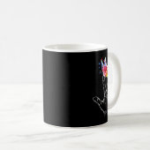 Mug I Love You Hand Sign Language Butterfly Puzzle Pie (Devant droit)