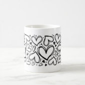 Mug I love you heart design (Centre)