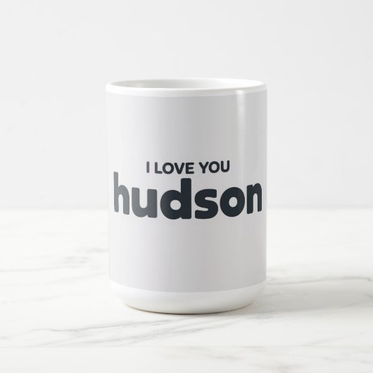 Mug I Love You Hudson (Centre)