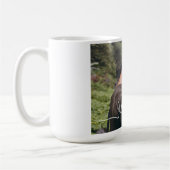 Mug I Love You in White Script with Heart Custom (Gauche)