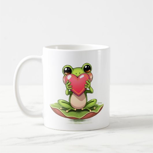 Mug I Love You | Personalized Chibi Toad (Gauche)