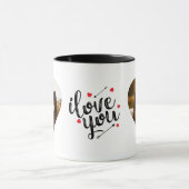 Mug I Love You Photo Modern (Centre)
