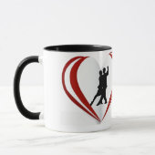 Mug I love you tango effiloche (Gauche)