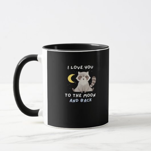 Mug I Love You To The Moon And Back Timeless Classic S (Gauche)