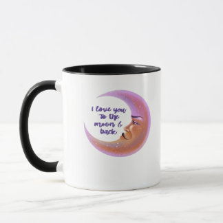 Mug I Love You To The Moon And Back Timeless Love Styl