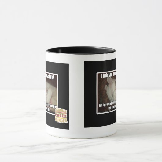 Mug I lub Yu ! J'ai manqué Yu ! (Centre)